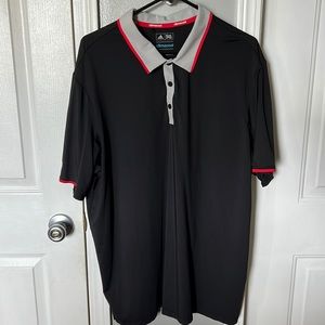 Mens Adidas Gold Polo. Size XL. Climacool.